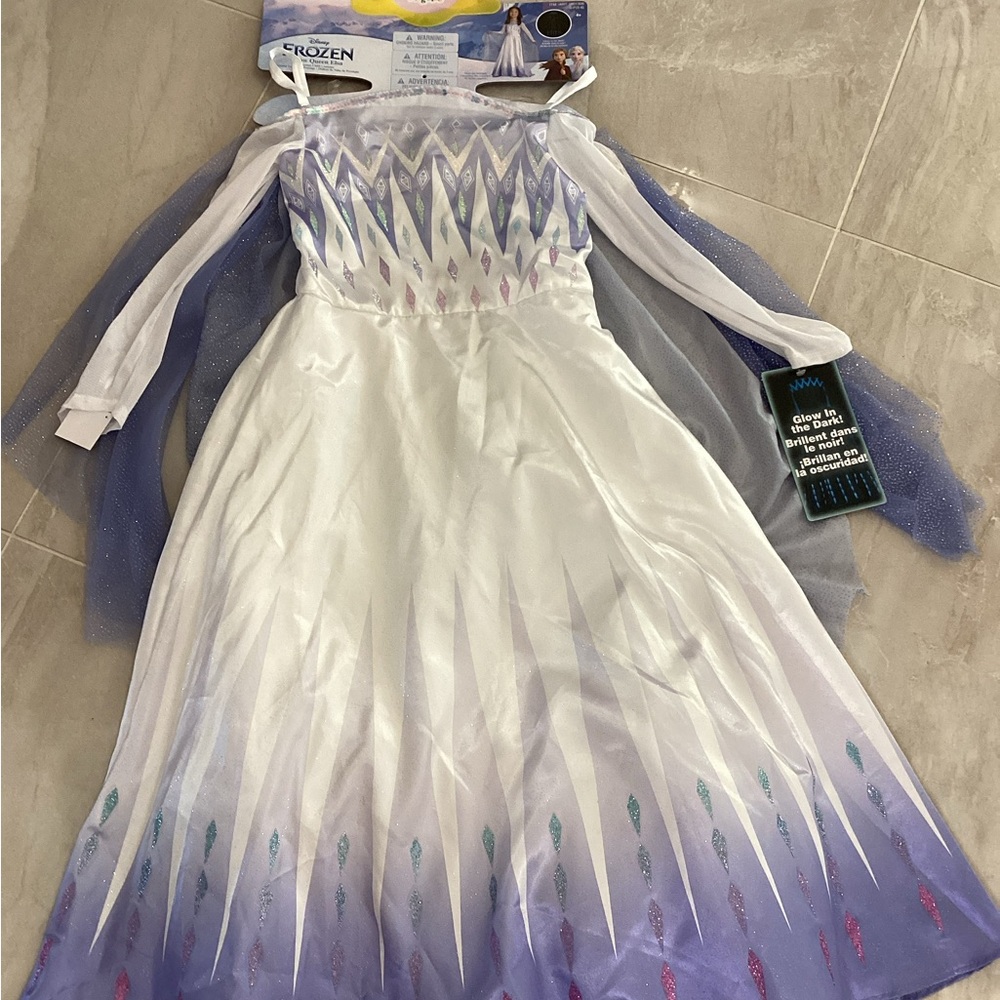 Kids Costume - White and Purple